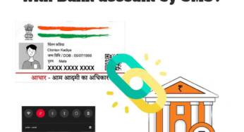 How to link Aadhaar with Bank account by SMS?
