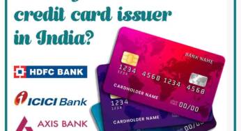Which bank is the largest credit card issuer in india?