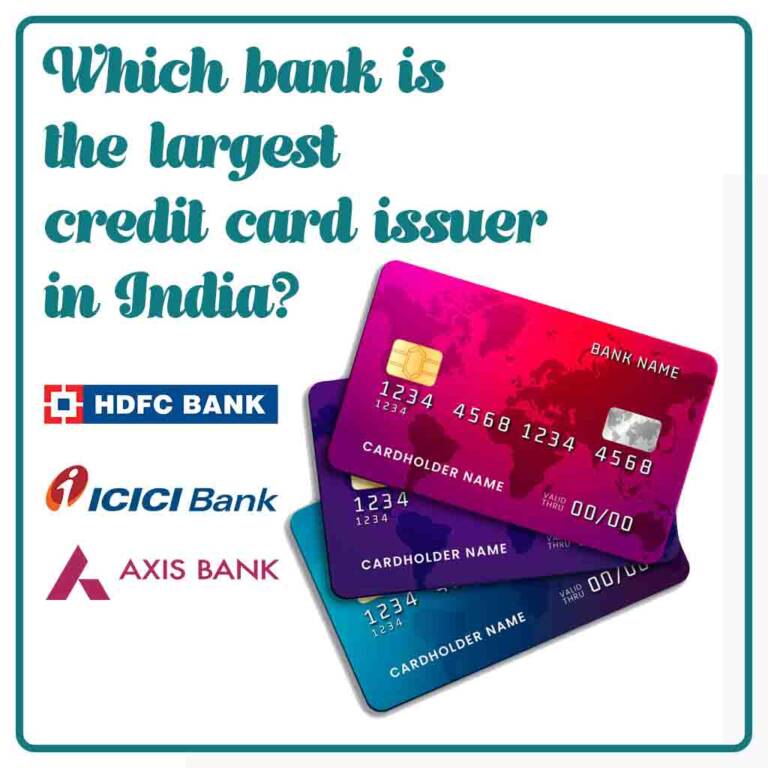 largest credit card issuer in india