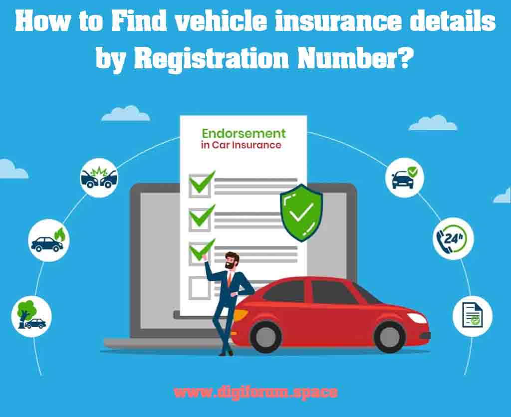 vehicle insurance details by registration number